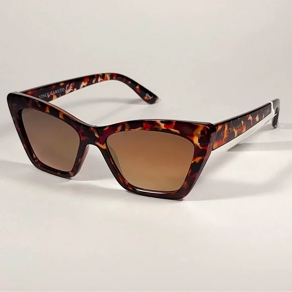 Vince Camuto Tortoiseshell Brown Cat-Eye Sunglasses Vince Camuto VC672 TS Cat Eye Sunglasses Brown Tortoise  main image 4